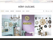 Tablet Screenshot of eden-outcast.com